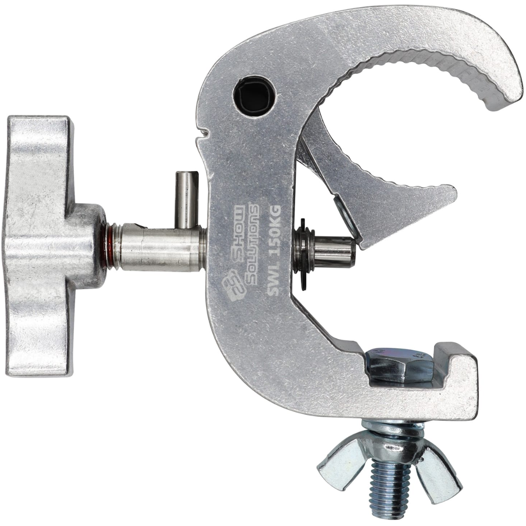 Odyssey LACQL30MK2 | 2" Polished Aluminum Clamp, 1.2" Thick, 330lb Load Capacity