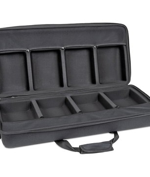 ColorKey MobilePar Pro Hex 6 4-Pack | Wireless Battery Uplights with Case | RGBAW-UV 6x12W LEDs
