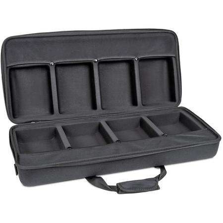 ColorKey MobilePar Pro Hex 6 4-Pack | Wireless Battery Uplights with Case | RGBAW-UV 6x12W LEDs