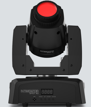 Chauvet DJ Intimidator Spot 110 | Compact LED Moving Head | Color & Gobo Wheels with Sound Activation