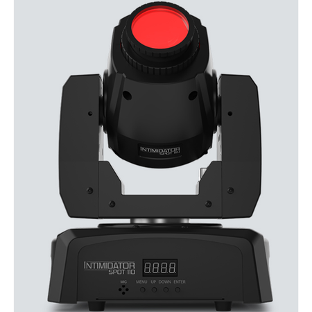 Chauvet DJ Intimidator Spot 110 | Compact LED Moving Head | Color & Gobo Wheels with Sound Activation