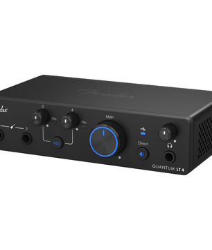 Fender Quantum LT 4 | 4x2 USB-C Interface | Dual 75dB MAX-HD Preamps with Loopback
