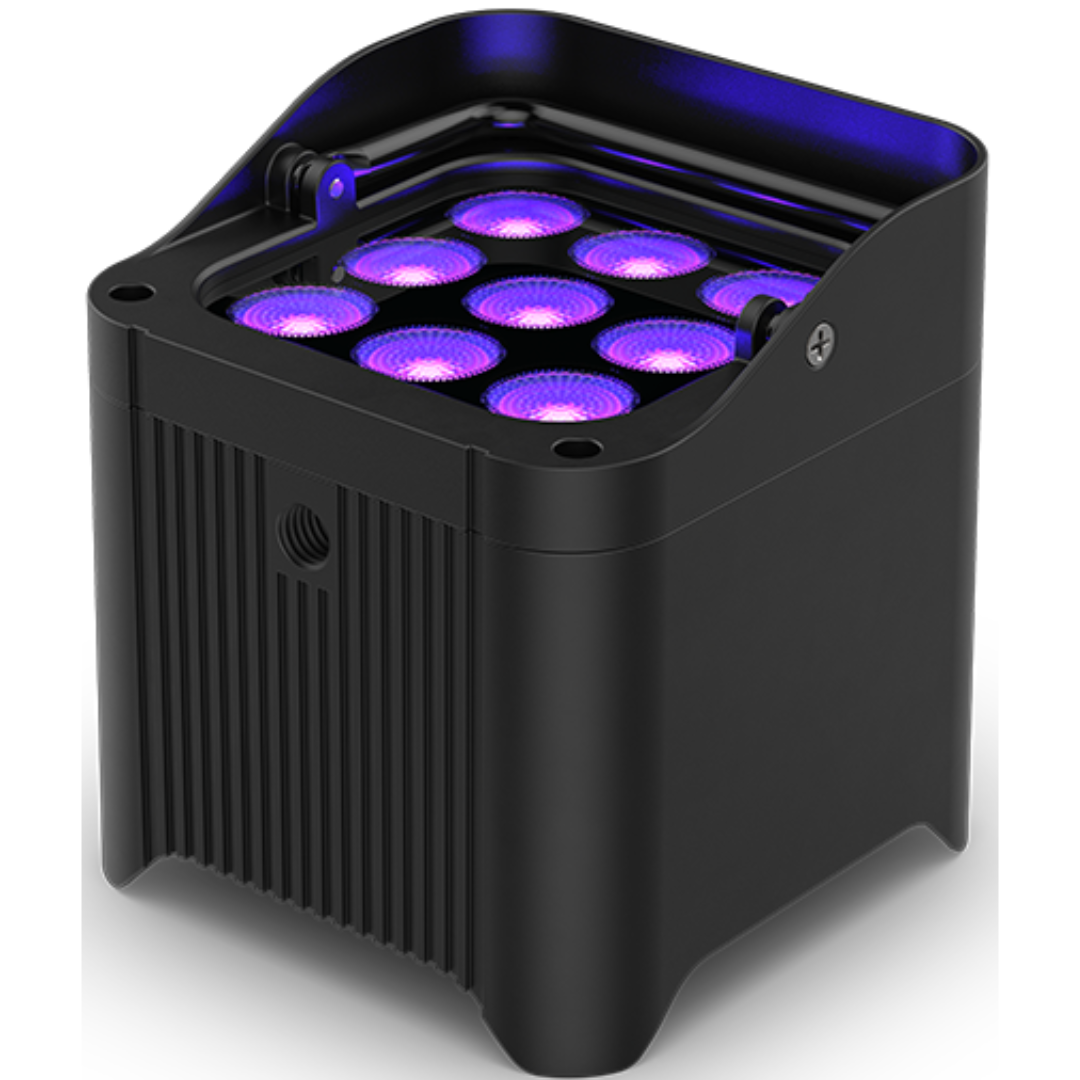 Chauvet DJ Freedom Par H9 IP | Wireless Hex LED Uplight | Compact IP54 Fixture with RF & D-Fi