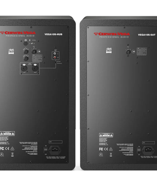 Cerwin Vega VEGA10SB-PR | 10in 3-Way Studio Monitor Pair with DSP | Bluetooth, SKAA & SKAA Pro Wireless Audio