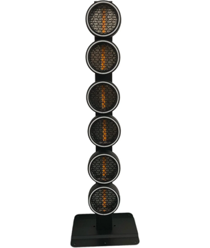 Crisp VINTAGE HALOX | 6×40W Warm White COB with RGB Halo | 135 FX & Infinite Rotation
