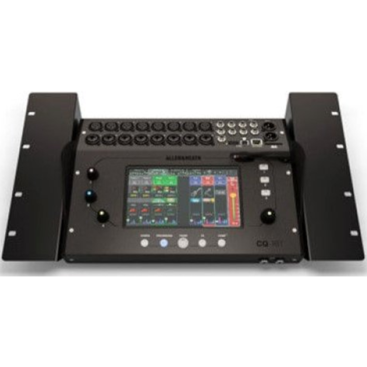 Allen & Heath CQ18T-RK19 | Rackmount Kit for CQ-18T | 6 RU Ears with Hardware