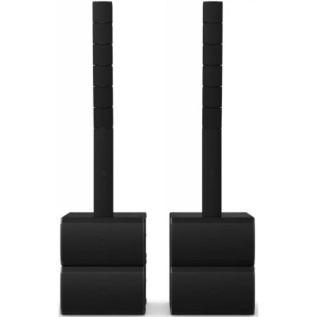 LD Systems MAILA L | 15kW Ground Stack Stereo PA System | Quad 15in Bandpass Subs with Line Array