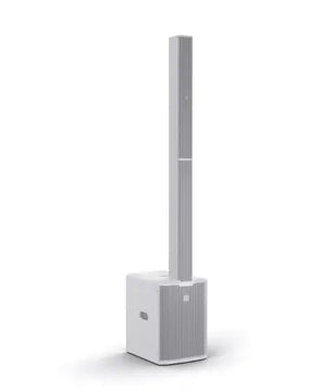 LD Systems Maui 28 G3W | 12″ Column PA (White) – 127 dB | Bluetooth & Smart DSP