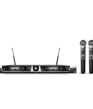 LD Systems U504.7 HHD2 | Dual Wireless Handheld Mic System | 470–490 MHz with OLED Display