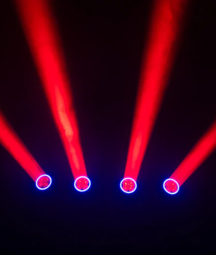 American DJ Vizi Xtreme | 240W RGBL Beam Wash with Zoom | 360° Pan/Tilt & Pixel Ring Effects