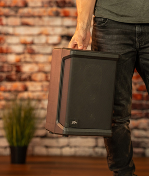Peavey Solo Portable PA | 200W Battery-Powered System | Bluetooth Busking Speaker