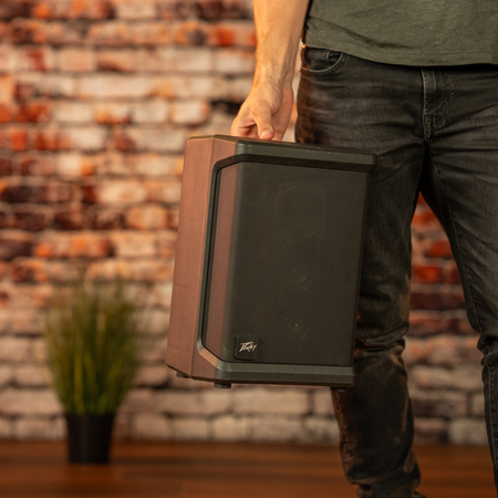 Peavey Solo Portable PA | 200W Battery-Powered System | Bluetooth Busking Speaker