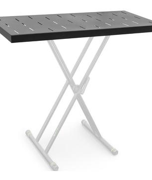 Gravity Stands KS RD 1 | Rapid Desk for X-Type Keyboard Stands | 1000mm Wide Steel Support Plate