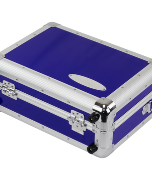 Odyssey KRP7BLU | KROM Series Case for Reloop RP7 | Blue Aluminum Carrying Case