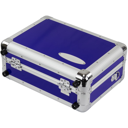 Odyssey KRP7BLU | KROM Series Case for Reloop RP7 | Blue Aluminum Carrying Case