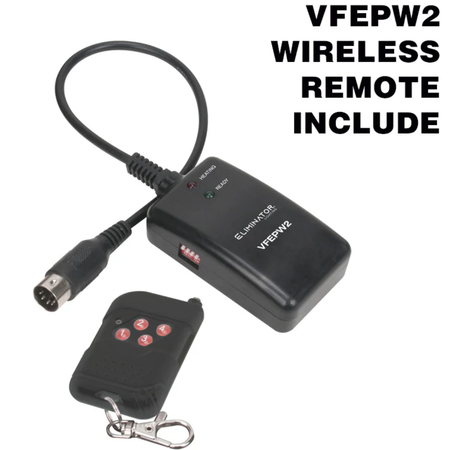 Eliminator VF1600 EP | 1650W DMX Fog Machine - 20,000 CFM | Timer & Wireless Remotes Included
