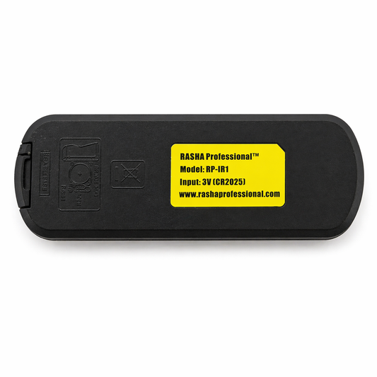 Rasha RP IR1 | IR Remote for Pinspots | Compact Control with Dimmer & Presets