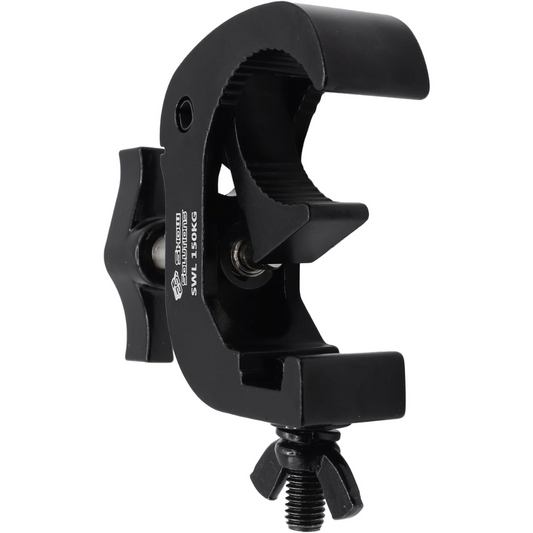 Odyssey LACQL30MK2B | 2" Black Aluminum Clamp, 1.2" Thick, 330lb Load Capacity