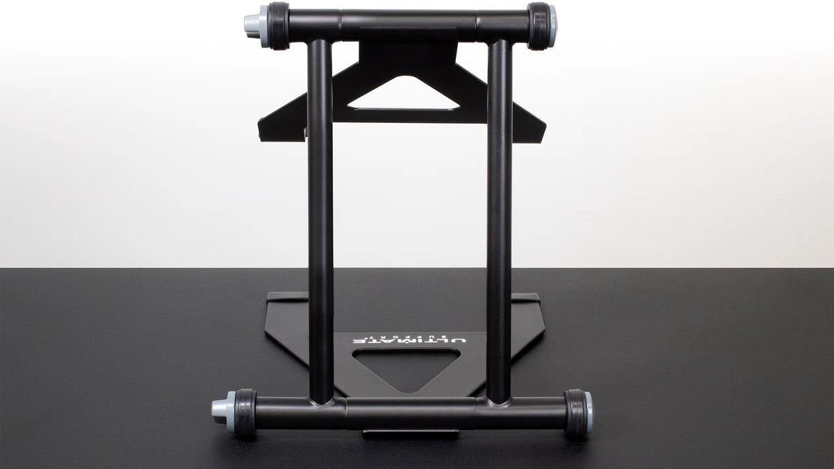 Ultimate Support HYP1010 | Adjustable Laptop Stand | Folds Flat with Tote Included