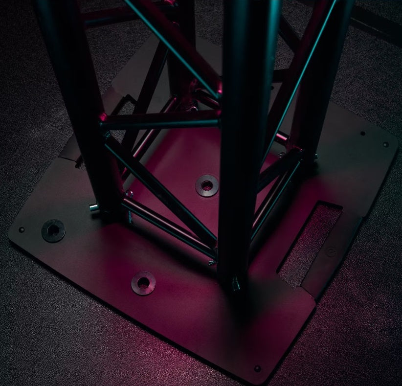 Gravity Stands TWB431TB | TLS431 Base w/ M20 and F31-F34, F21-F24 Truss Base Plate Compatibility