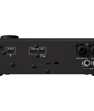 Yamaha URX22 B | 32-Bit USB-C Audio Interface with DSP | Touchscreen Control for Streaming & Production
