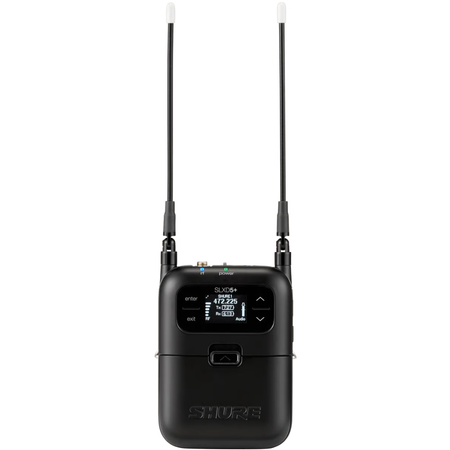 Shure SLXD15+/85M-G57 | Portable Wireless with WL185M Lavalier Mic | 138MHz Tuning & ShowLink® Control