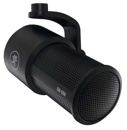 Mackie EM-99B | Dynamic Cardioid Broadcast Mic | XLR Output & Desktop Stand