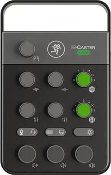Mackie M-Caster Live | Portable Streaming Mixer | USB & Smartphone I/O with FX and RGB Lighting