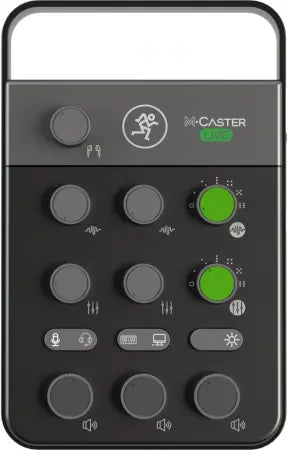 Mackie M-Caster Live | Portable Streaming Mixer | USB & Smartphone I/O with FX and RGB Lighting