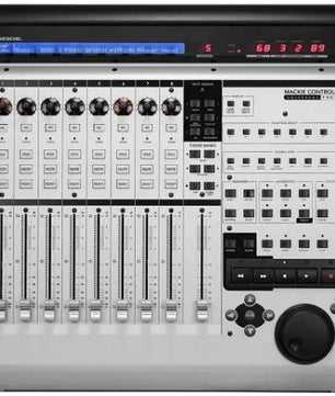 Mackie MCU Pro | 9-Fader USB DAW Control Surface with Motorized Faders & Plugin Bundle