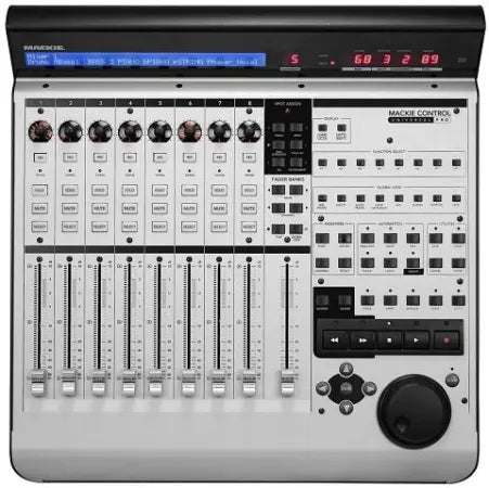 Mackie MCU Pro | 9-Fader USB DAW Control Surface with Motorized Faders & Plugin Bundle