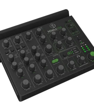 Mackie MobileMix | 8-Channel USB Mixer with Bluetooth | Compact AV Mixer with Mix Minus & Battery Compartment
