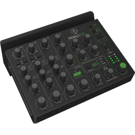 Mackie MobileMix | 8-Channel USB Mixer with Bluetooth | Compact AV Mixer with Mix Minus & Battery Compartment