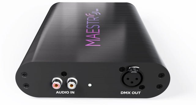 MaestroDMX Controller | Autonomous DMX Light Shows | Standalone Audio-Reactive Hardware