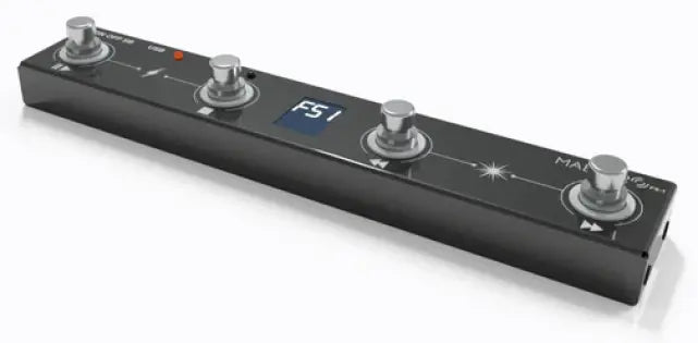 MaestroDMX Maestro FS1 | USB MIDI Foot Controller | Hands-Free Cue and FX Control