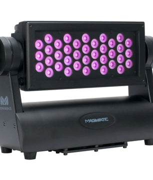Magmatic Prisma Wash 25 | 38x 2W 365nm UV LEDs | IP65 Narrow Beam Outdoor UV Fixture