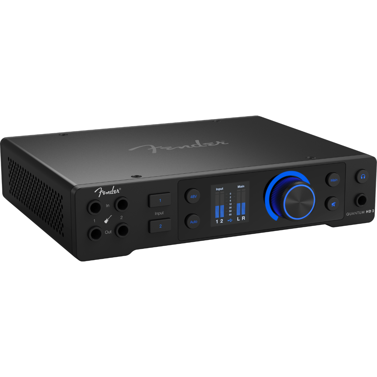 Fender Quantum HD 2 | 20x24 USB-C Interface | 32-bit 192kHz with MAX-HD Preamps
