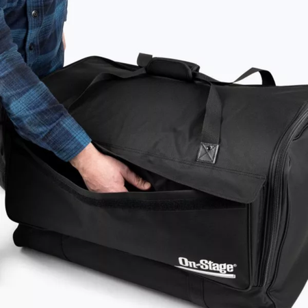 OnStage SB1500 | Bag for Most 15in Speakers | Padded Nylon Protection with Accessory Pocket