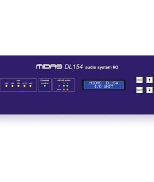 Midas MDS-DL154 | 8x16 Digital Stage Box | 48/96kHz Operation with Remote CAT5 Control
