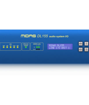 Midas MDS-DL155 | 16x16 AES3 Stage Box | 96kHz Remote I/O via CAT5