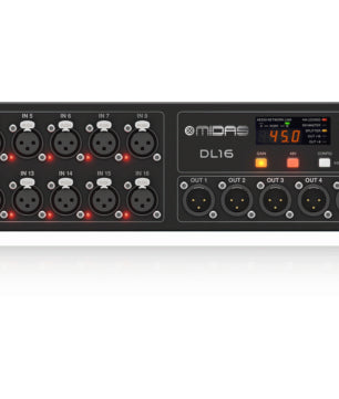 Midas MDS-DL16 | 16-In / 8-Out Digital Stagebox | Dual AES50 Ports & ULTRANET Support