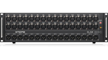 Midas MDS-DL32 | 32-In / 16-Out Digital Stagebox | AES50 Networking & ULTRANET Support