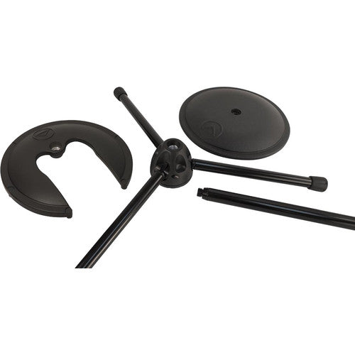 Ultimate Support MC-70B | One-Handed Adjustable Mic Stand with Weighted Round Base