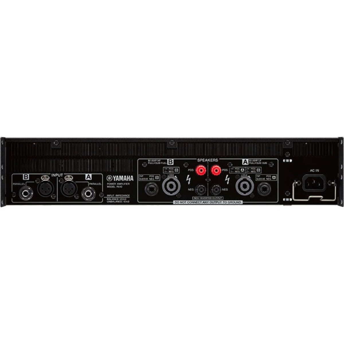 Yamaha PX10 | 1200W x2 Class D Power Amplifier | DSP Processing with Flexible I/O