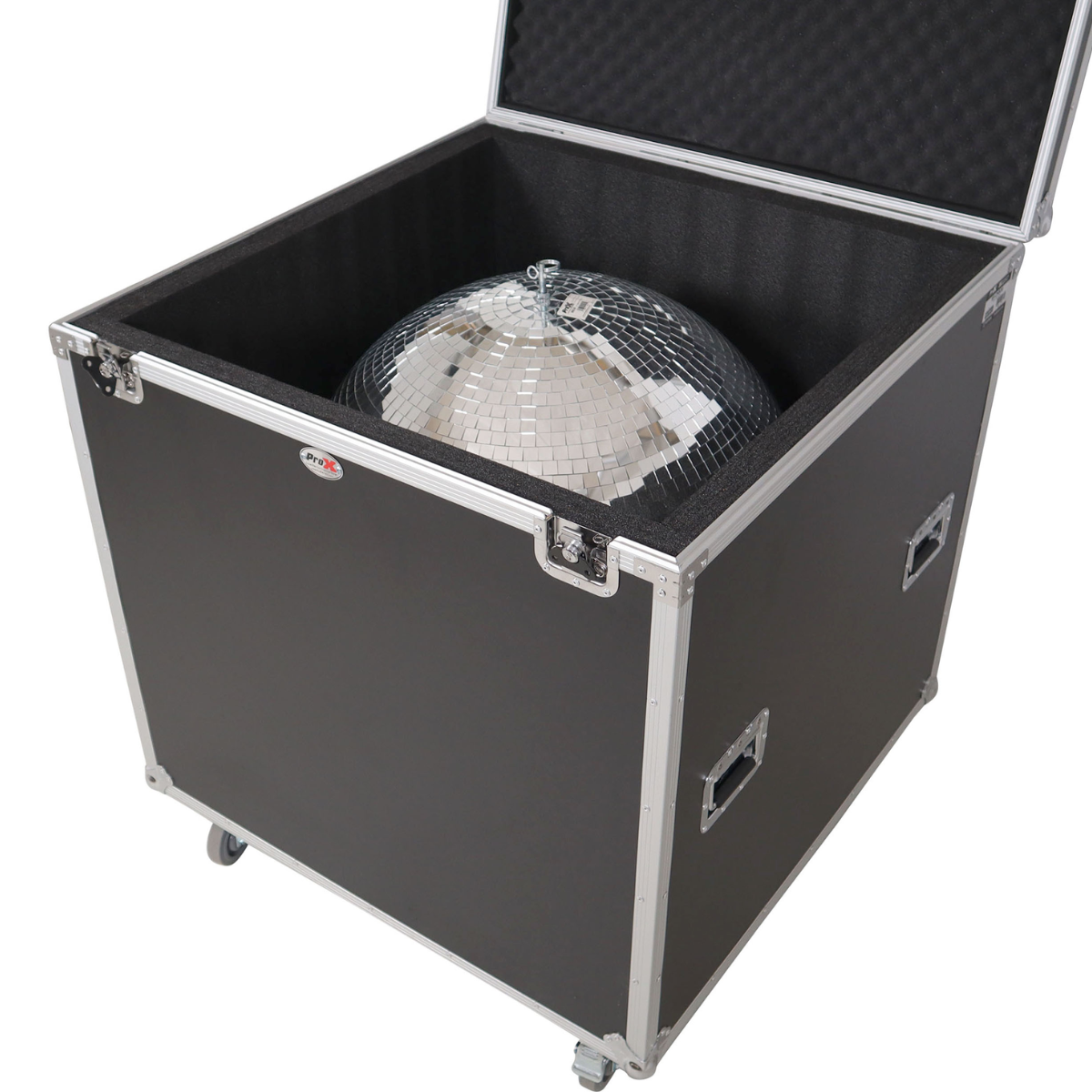 ProX XS-CMB24 | Case for 24in Mirror Ball | ATA Road Case with Wheels