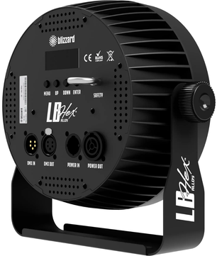 Blizzard Lighting LB HEX Alloy | 18x18W RGBAW+UV Wash Light | Rosco® Presets & 25° Beam
