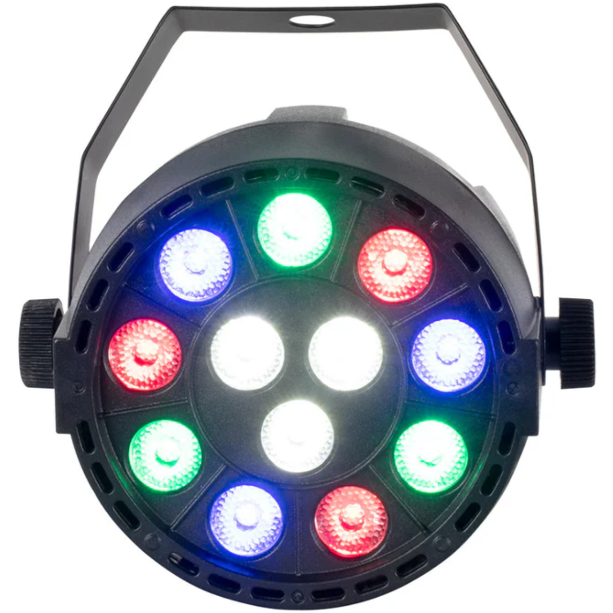 American DJ MINI PAR RGBW LED | 12x 1W RGBW LEDs | Compact 25-Degree LED Par