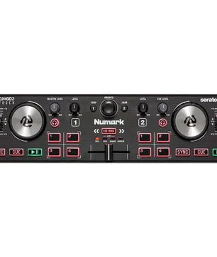 Numark DJ2GO2 Touch | Pocket DJ Controller with Jog Wheel Scratch | Serato Lite & iOS Compatible
