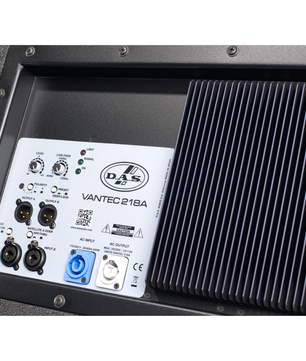 DAS Vantec 218A | Dual 18in - 140dB | Powered Bass Subwoofer