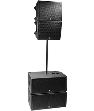 Yorkville PSA1S | Dual 12in - 135dB | Powered Subwoofer for PSA1 Systems